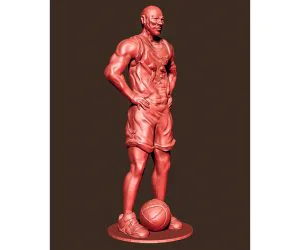 Michael Jordan 3D Figure 3D Models