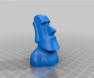 Moai Argento 3D Models