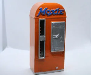 Moxie Soda Machine 3D Models