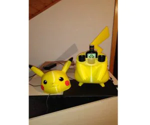 Jaegermeister Pikachu 3D Models