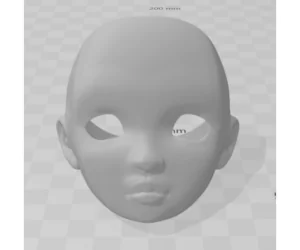 Remixed Polaris Face 3D Models