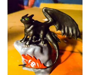 Toothless Dragon 3D Models