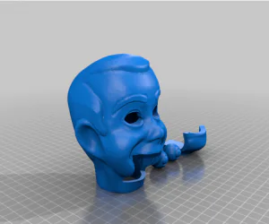 Ventriloquist Dummy Head From Goosebumps Fixed 3D Models