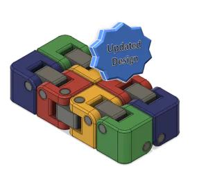 Kobayashi Fidget Cube 0.6 Or 0.4 Nozzle 3D Models