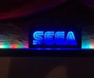 Sega Light Box 3D Models