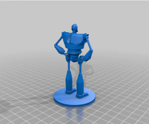The Iron Giant Statue 3D Models