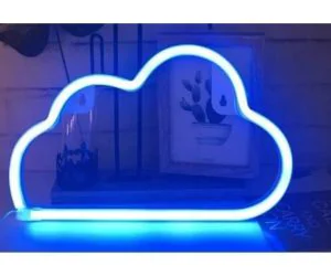 Neon Led Cloud Frame 2M 3D Models