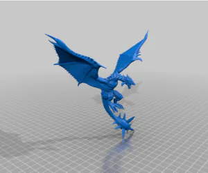Corrected Monster Hunterdragonall1 3D Models
