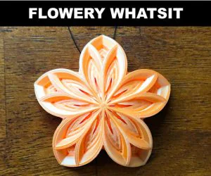Flowery Whatsit Ornamentsuncatcher 3D Models