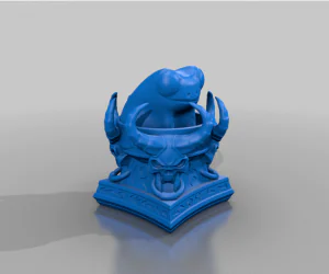 Fred The Frog On An Altar 3D Models