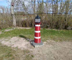 Lighthouse Fyr From Närsholmen In Gotland Sweden 3D Models