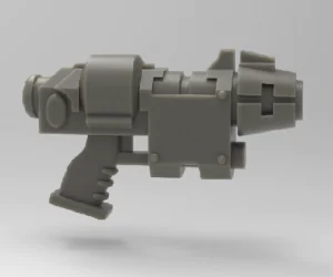 Grav Pistol 3D Models