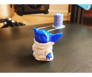 Baby Yoda Dual Color 3D Models