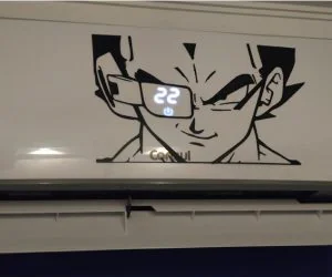 Air Conditioning Vegeta It’S Over 9000 3D Models