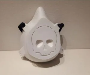 Covid19 Mask Skull 3D Models