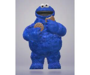 Sesame Street Cookie Monster 3D Models