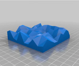 Random Terrain 3D Models