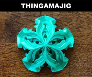Thingamajig Ornament Suncatcher 3D Models