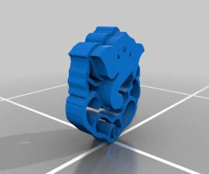 Lord Ganesha Outline 3D Models