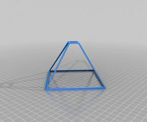 Smartphone Hologram Frame 3D Models