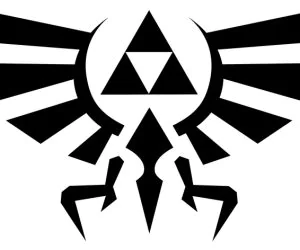 Zelda Hyrule Logo 3D Models