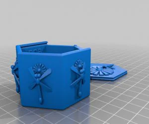 Fairy Dragonfly Box 2 3D Models
