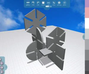Morphi Modular Art Disks 3D Models
