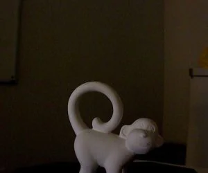 Monkey Sculpture Scan 3D Models
