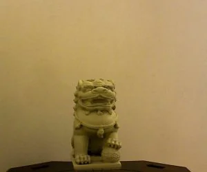 Chinese Lion With Multi Scan 3D Models