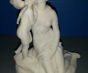 Venus Kissing Cupid 3D Models