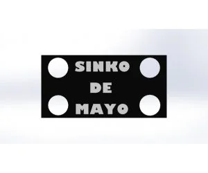 Sinko De Mayo 3D Models
