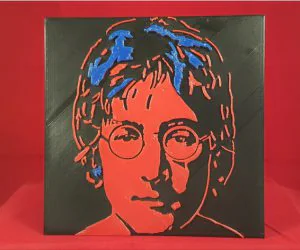 Lennon By Warhol 3D Models