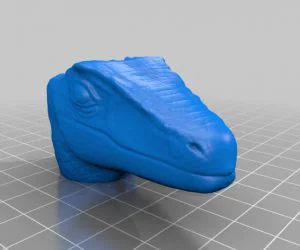 Raptor Head Woggle 3D Models