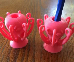 Octopus Pen Holder 3D Models