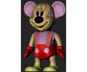 Mickey Mouse 3D Models