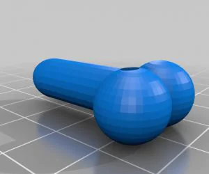 Definitely Not A Penis Keychain 3D Models