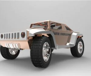 Hummer Hx 3D Models