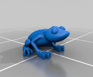 Pat The Frog 3D Models