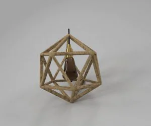 Isosahedron Lamp Screen 3D Models