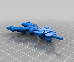 Mimosa Fridge Magnet 3D Models