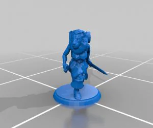 Lion Headed Dd Mini Low Poly 3D Models