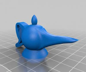 Genie Lamp 3D Models