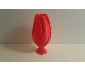 Upsidedown Classic Wave Vase 3D Models