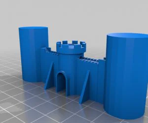 Castle House 3D Models