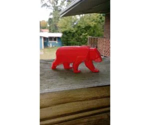 Low Poly Bear 3D Models