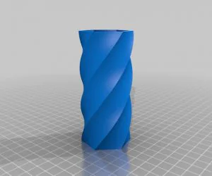 Hexspiral Vase 3D Models