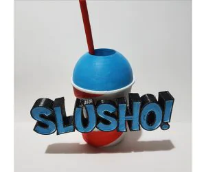 Slusho Cup 3D Models