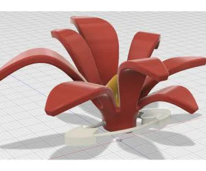 Flower Brooch11 3D Models