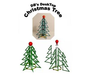 Db’S Desktop Christmas Tree 3D Models