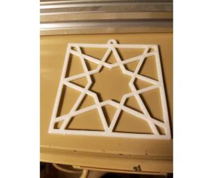 Islamic Geometric Pattern Ornament 3D Models